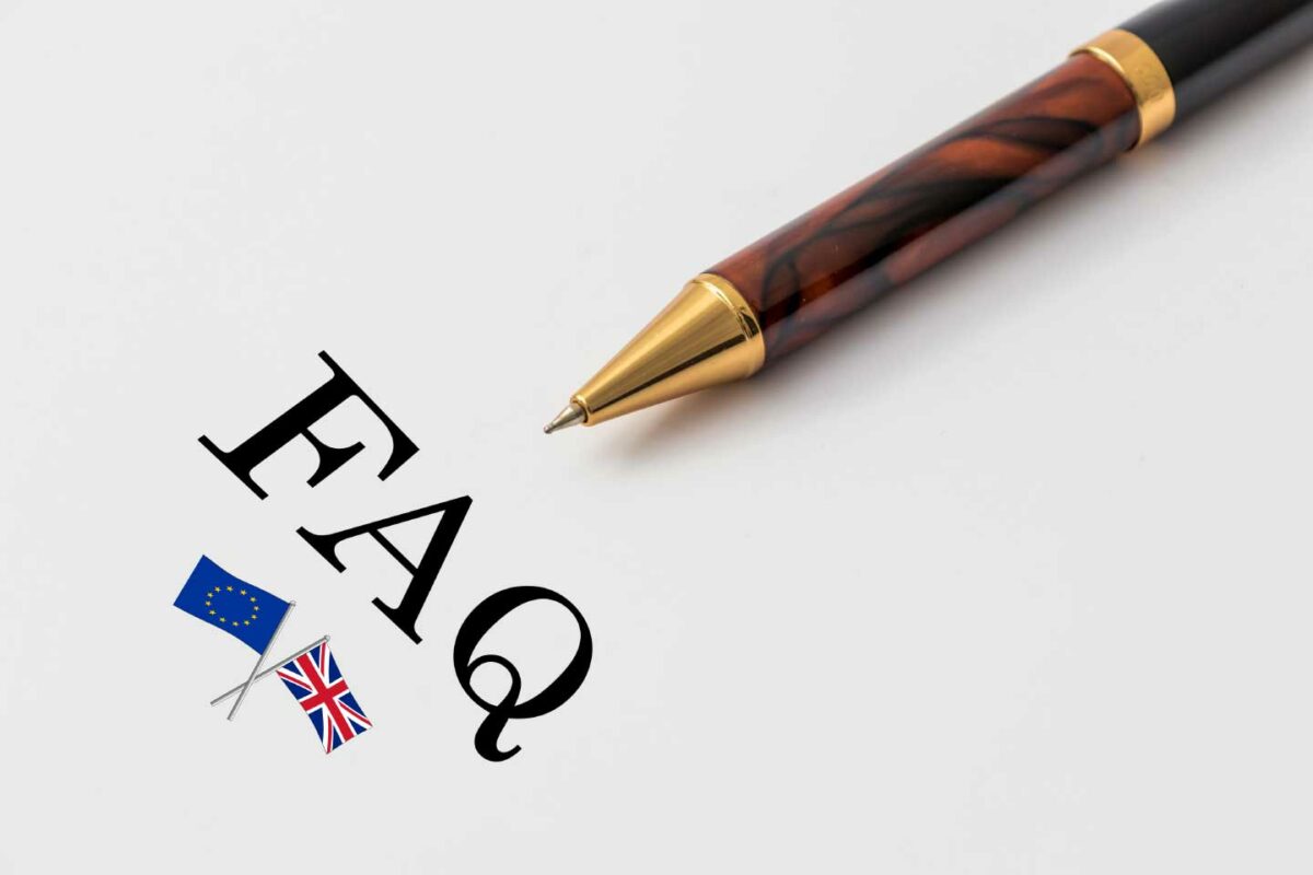 Brexit - the main consequences regarding customs and VAT explained in our FAQs