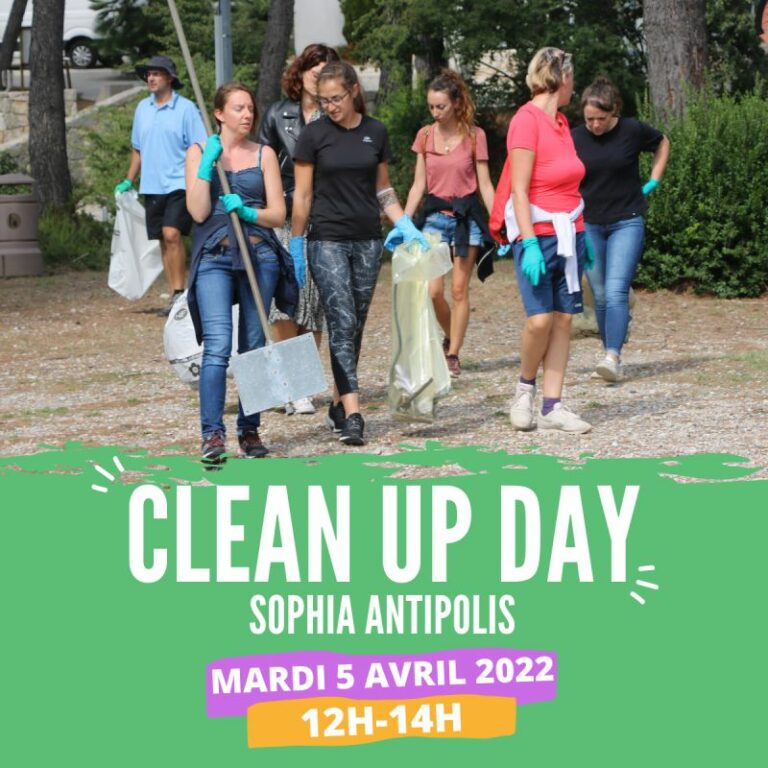 Sophia Antipolis Clean up Day 2022