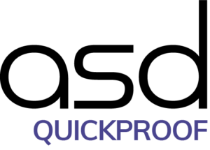 Logo QuickProof Noir