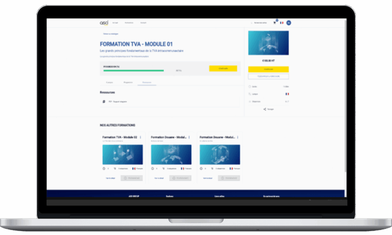 ASD Group Academy Ordinateur Screenshot 4